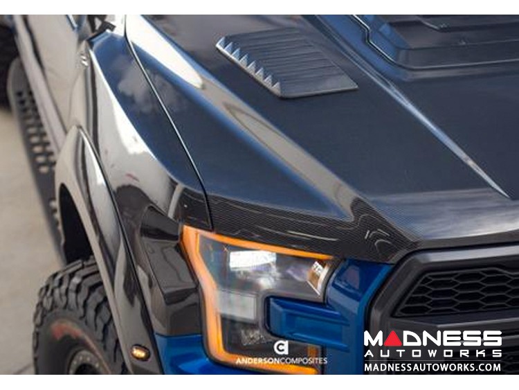 Ford Raptor Hood Vents Carbon Fiber (20172018)